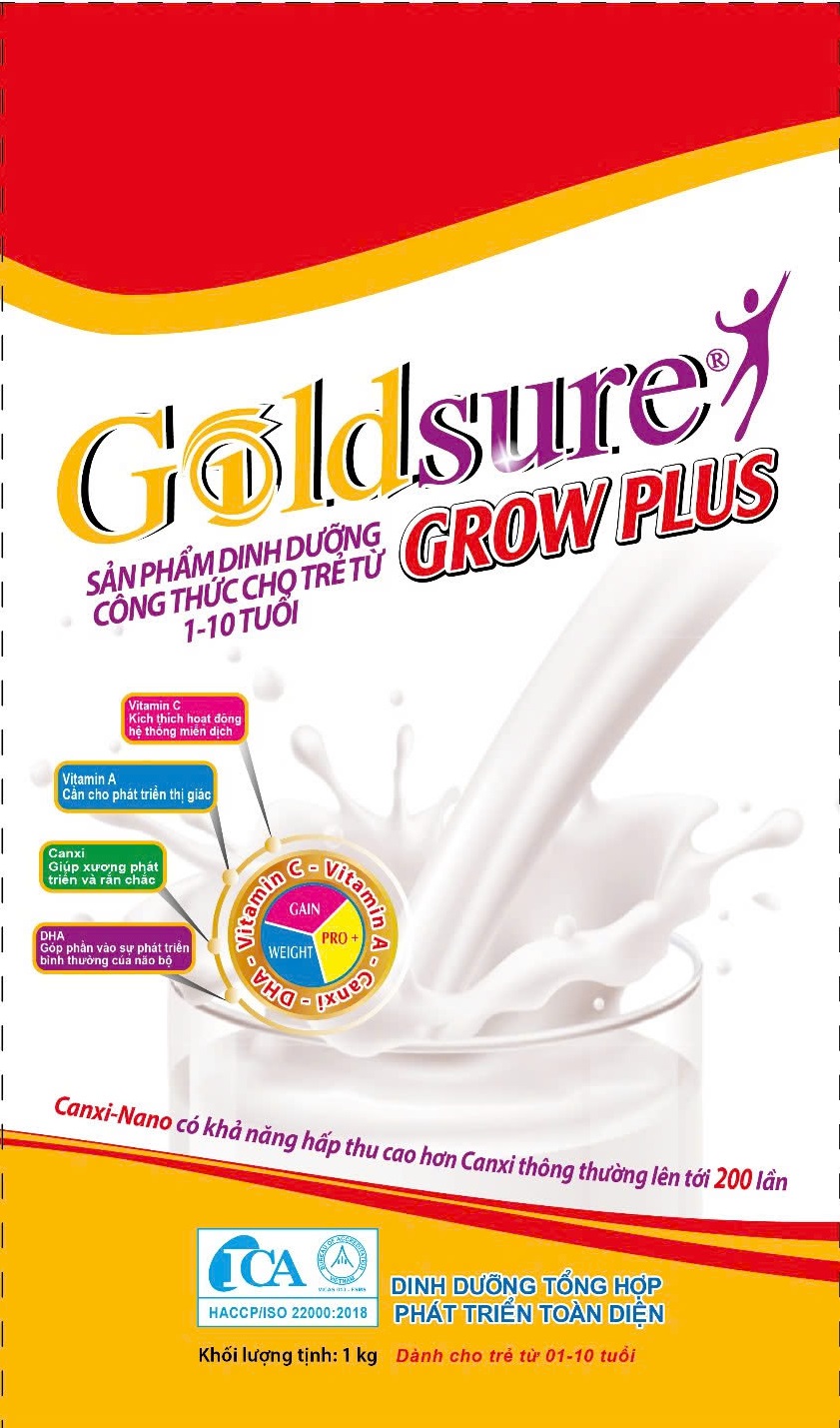 Sữa Goldsure Grow Plus